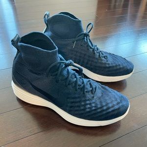 Nike lunar magista 2 flyknit navy blue